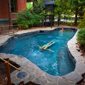 Soaking Pool at McMenamins Grand Lodge in Forest Grove